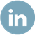 Light Blue LinkedIn Icon