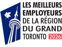 Logo des meilleurs employeurs du Grand Toronto pour 2026
