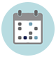 Icône de calendrier
