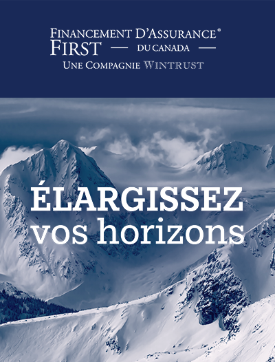 Financement Assurance FIRST du Canada Affiche Expansion des horizons