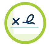 Icône de signature