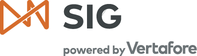 SIG powered by Vertafore logo