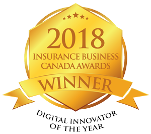 Gold 2018 Insurance Business Awards Winner Digital Innovator of the Year badge 