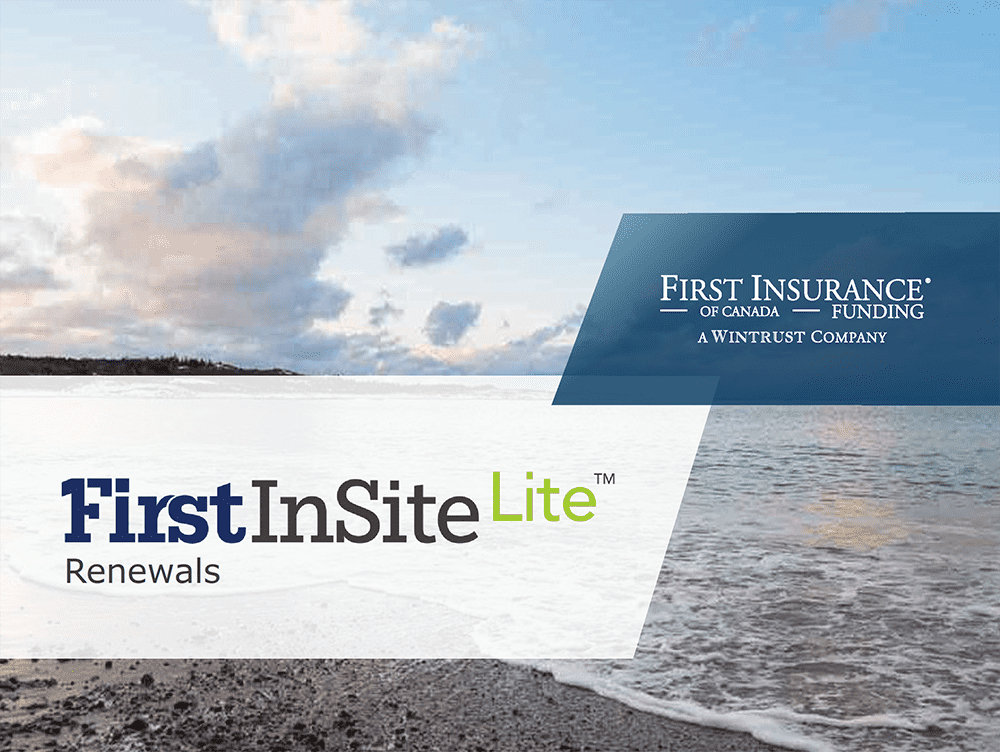 First Insite LiteTM Renewals