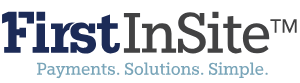 First InsiteTM Payments Solutions Simple logo